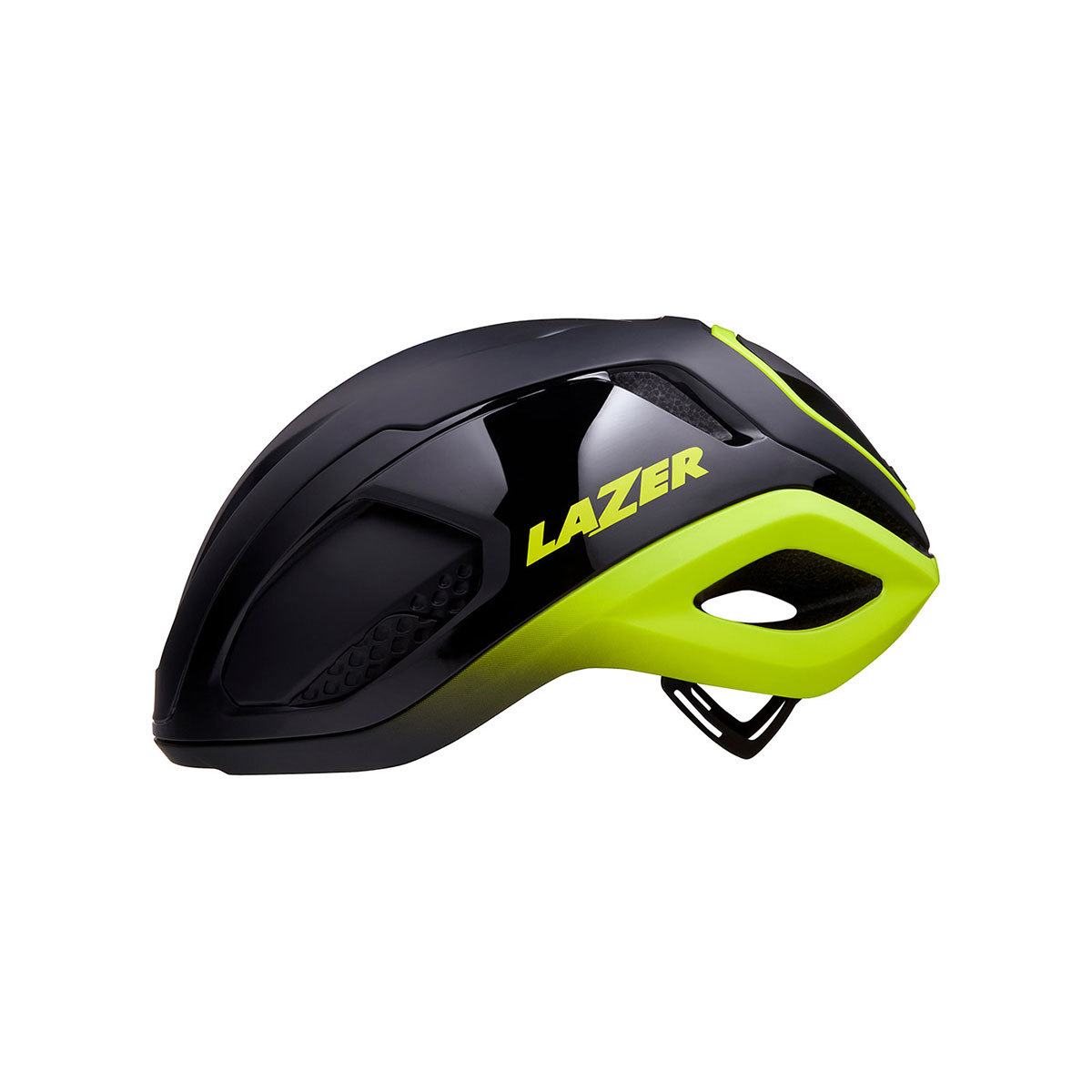 Lazer Vento KinetiCore Race Fietshelm Zwart/Geel