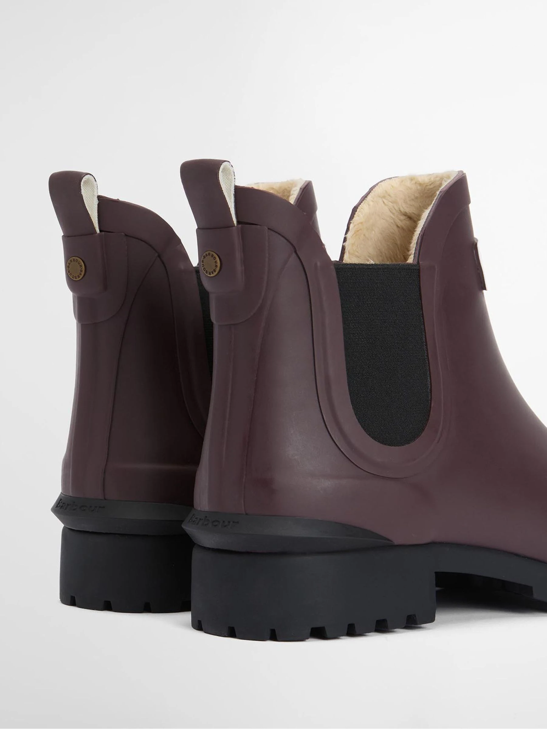 Paars - Barbour® Kirkton Chelsea Wellington Boots