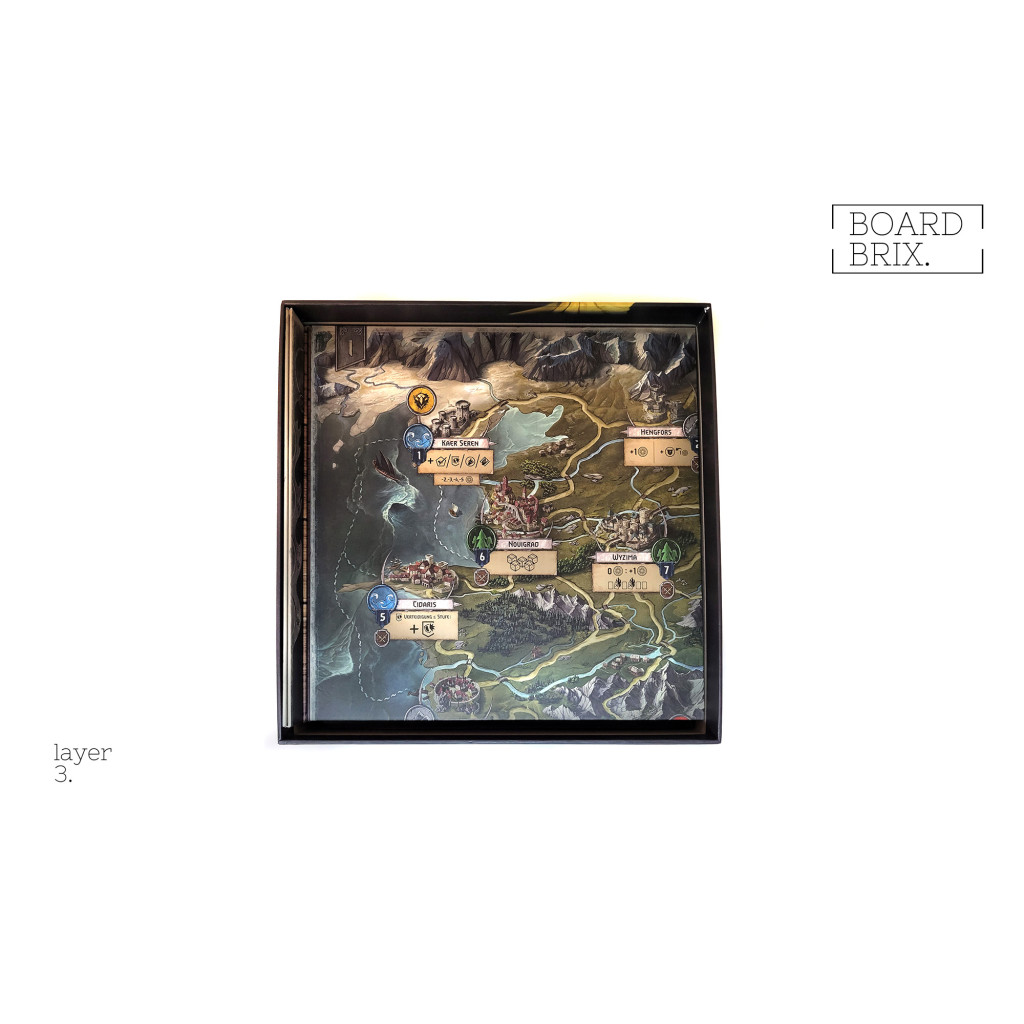 Insert compatible avec The Witcher L'ancien Monde Deluxe