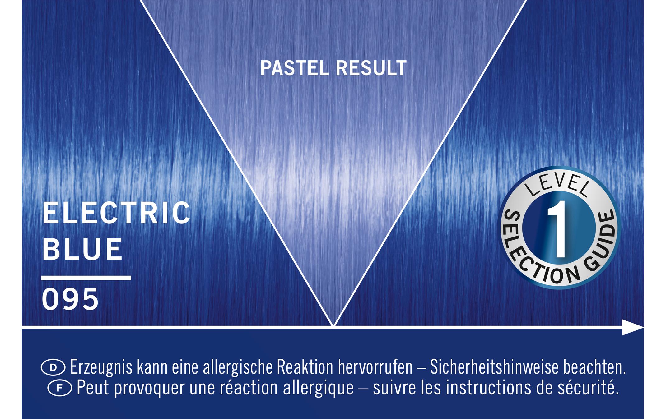 Haarcoloration Ultra Brights 095 Electric BlueIntensive oder Pastelle Haarfarbe je nach Wahl