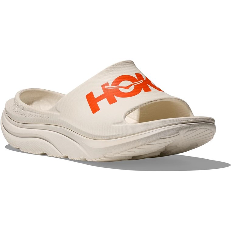 Hoka U Ora Athletic Slide Frost/Lava