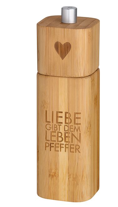 Pfeffermühle LIEBE GIBT DEM