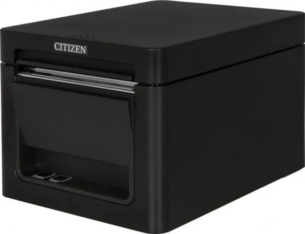 Citizen CT-E351 - Kvitteringsprinter - to-farvet (monokrom) - direkte termisk - Rulle (8 cm), Rulle (5,8 cm) - 203 dpi - op til 250 mm/sek. - USB, RS232C - skærer - sort