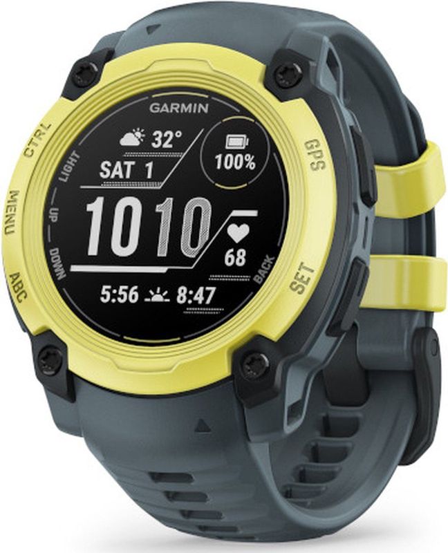 Garmin - Instinct E - GPS Horloge - Electric Lime - Siliconen Band