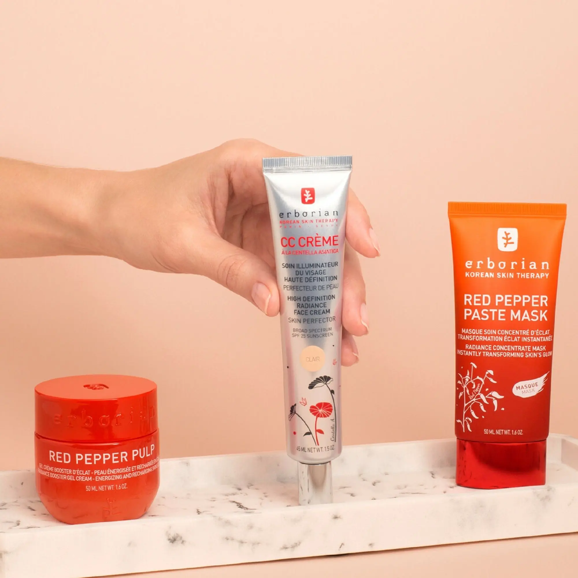 Erborian - Red Pepper Paste Mask Masque Soin Concentré d'Eclat- Masque