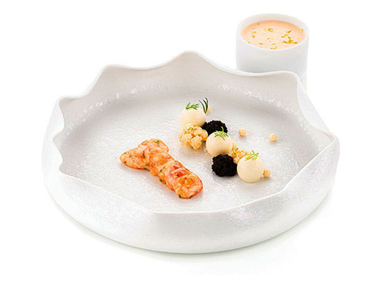 Moule silicone Naturae - 12 langoustines - 30 x 17,5 cm - Silikomart