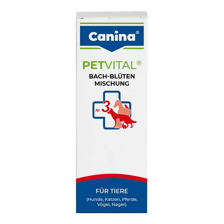 Petvital Bachblüten Nr.3 Globuli vet. (für Tiere), 10 g