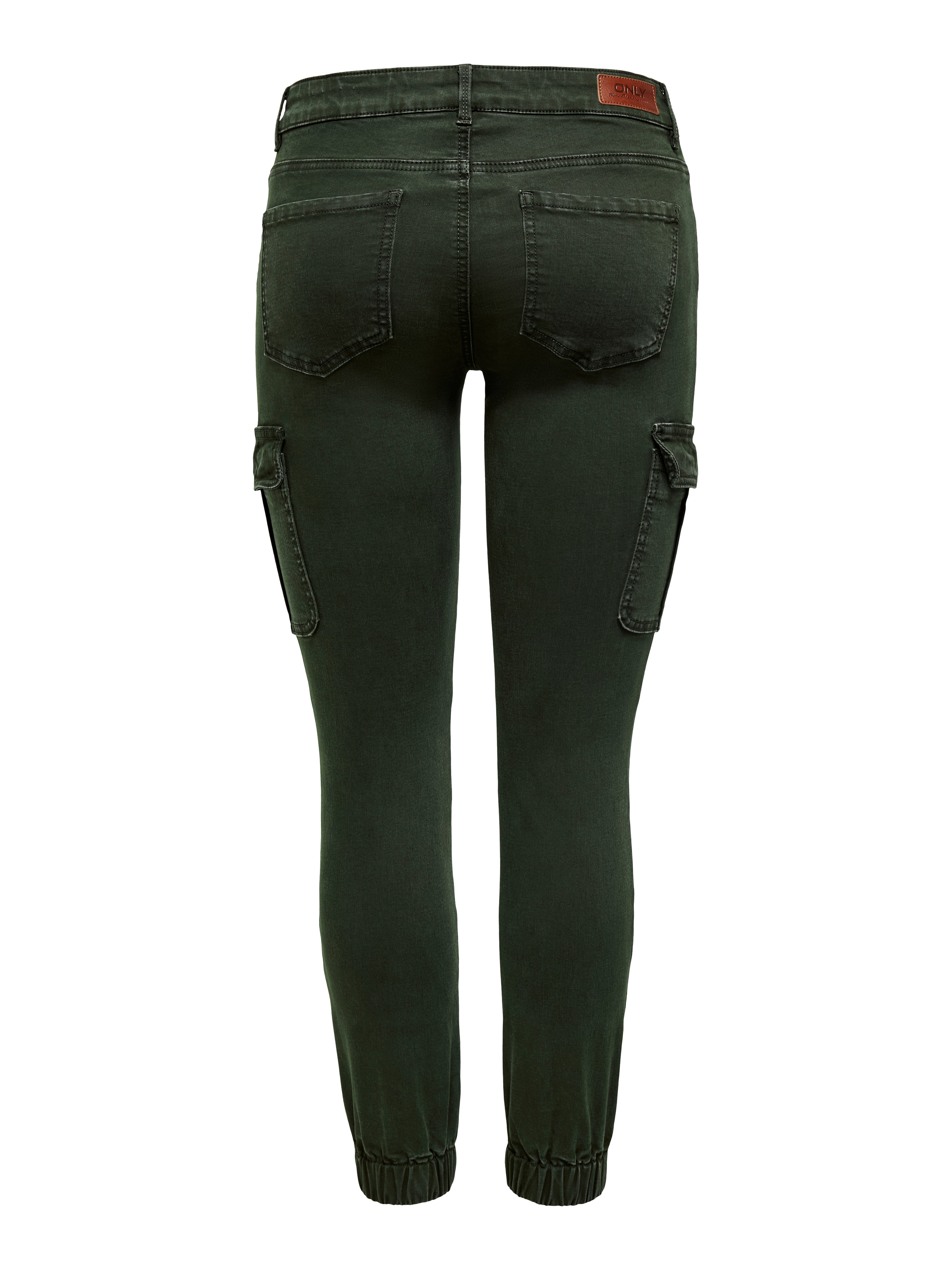 ONLMISSOURI Mittlere Taille Slim Fit Cargo-Hose Rosin