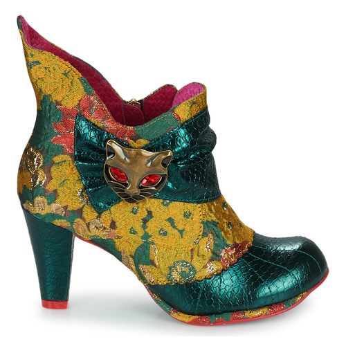 Irregular Choice - MIAOW - Vert / Jaune