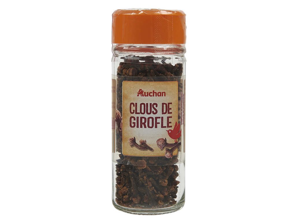 CRAVINHO EM GRÃO AUCHAN FRASCO 23 G