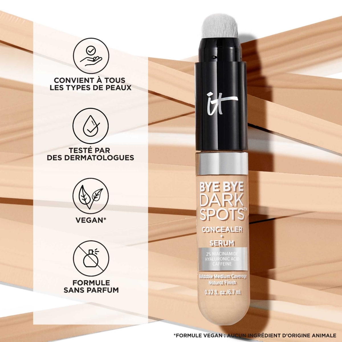 It Cosmetics Bye Bye Darkspots Concealer Correcteur de Teint + Sérum