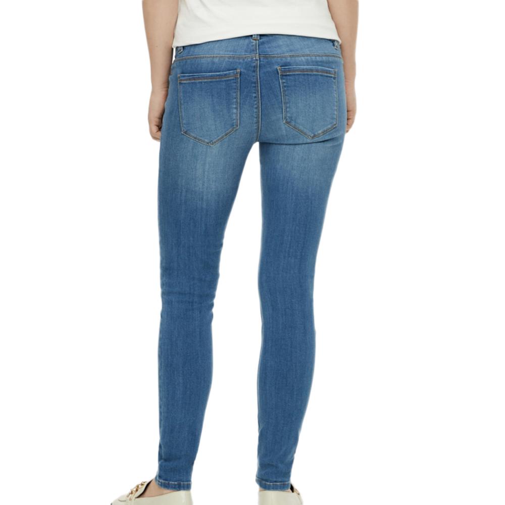 Mamalicious Jean Skinny Bleu Femme Pieces Maternity Della