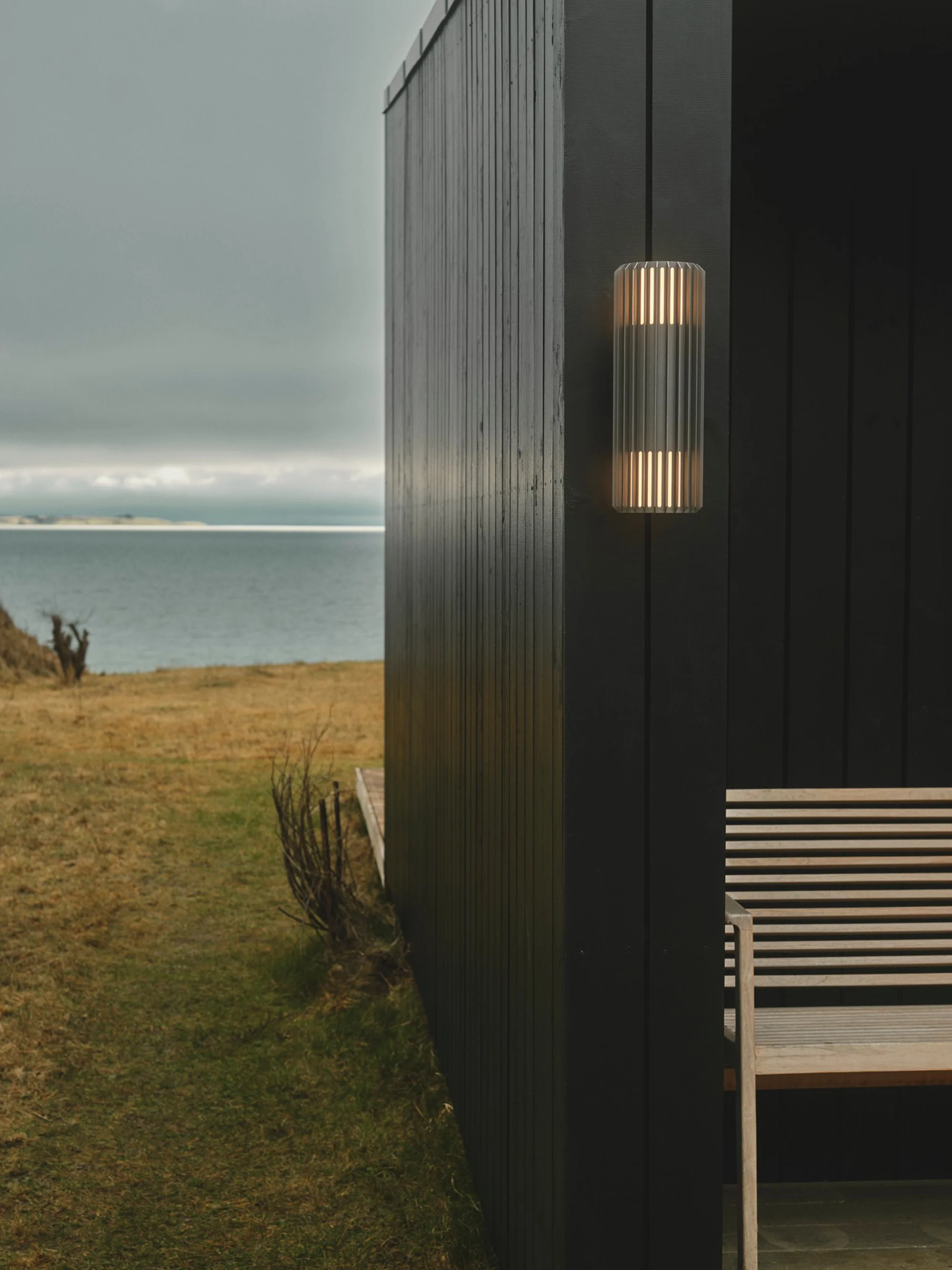Dimbare outdoor wandlamp Aludra