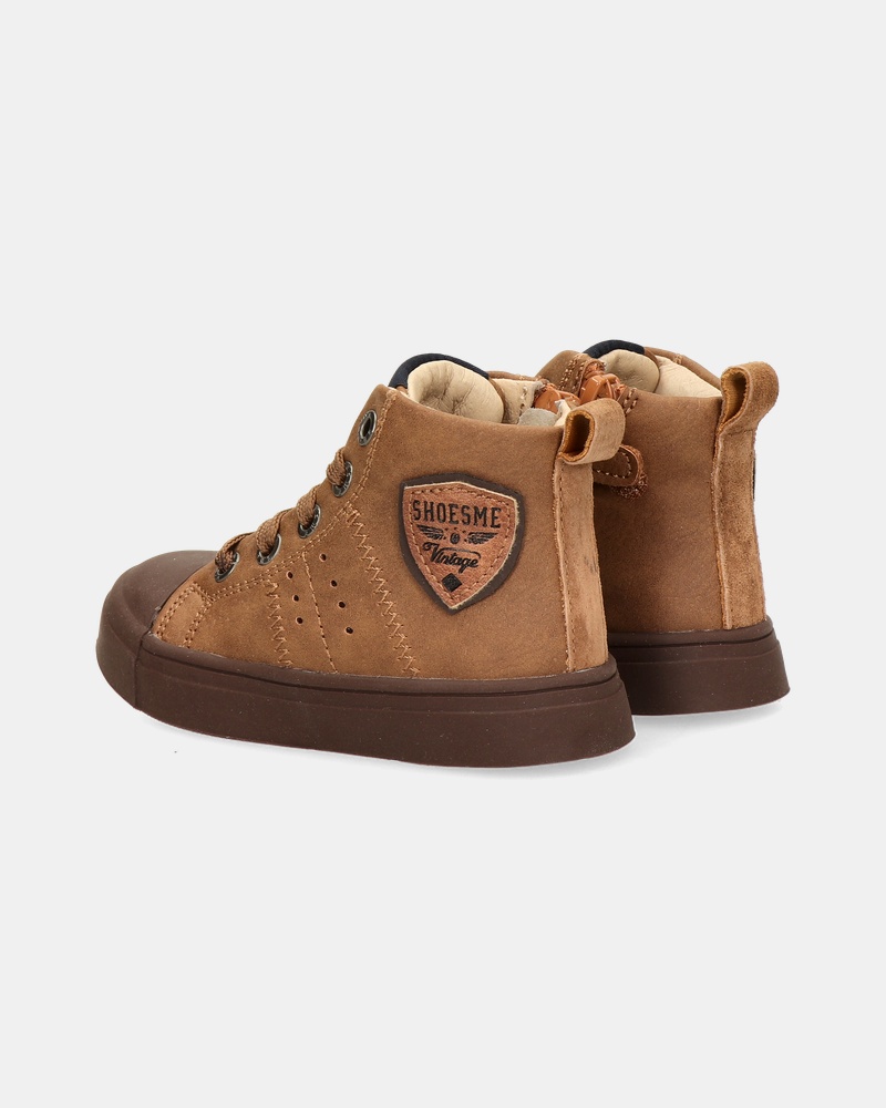 Shoesme Veterboots  - cognac