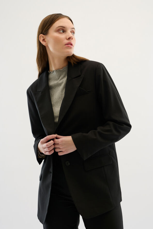 Karen by Simonsen KBMilano Solid Blazer Meteorite