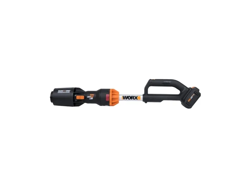 WORX WG543E, Håndholdt blæser, 209 km/t, Aluminium, Sort, Orange, 696 m³/t, 18 V, Lithium-Ion (Li-Ion)