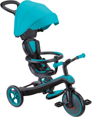 Globber Trehjulssykkel Explorer 4-in-1, Blågrønn