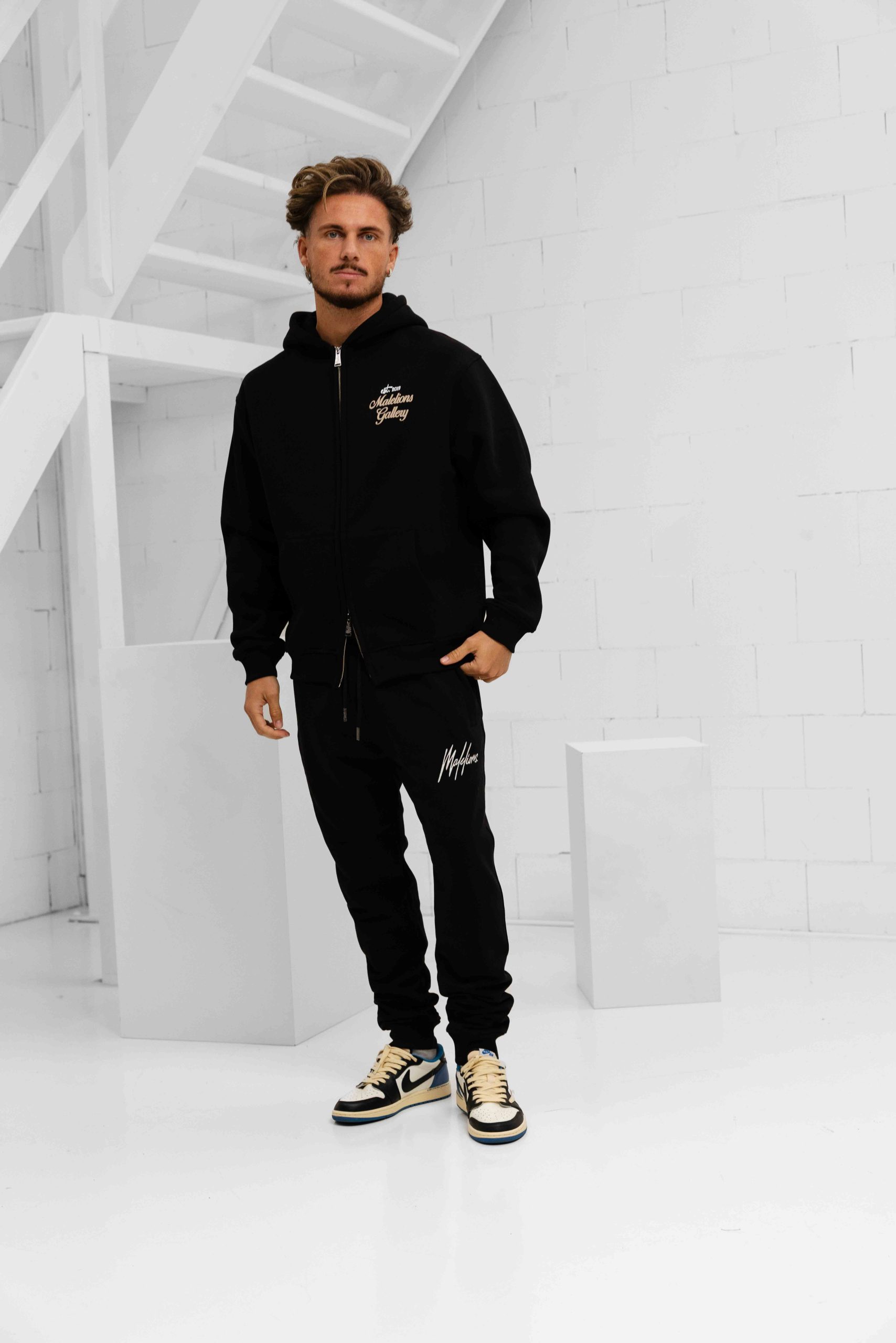 Malelions Gallery Vest Heren Zwart