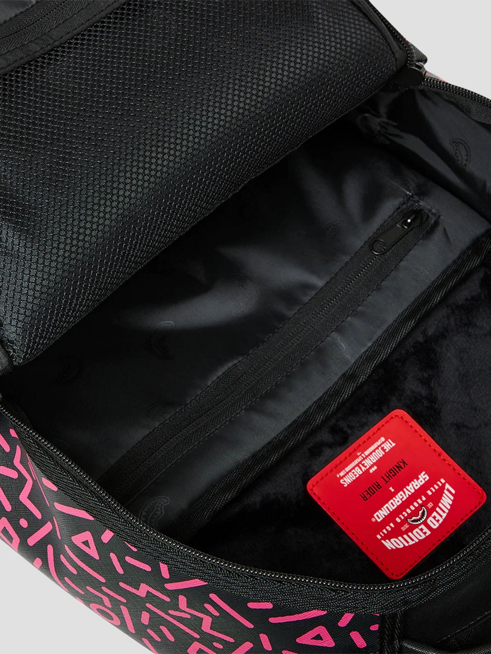 Sprayground Knight Rider 5299 DLXR Backpack purple/red/orange/black