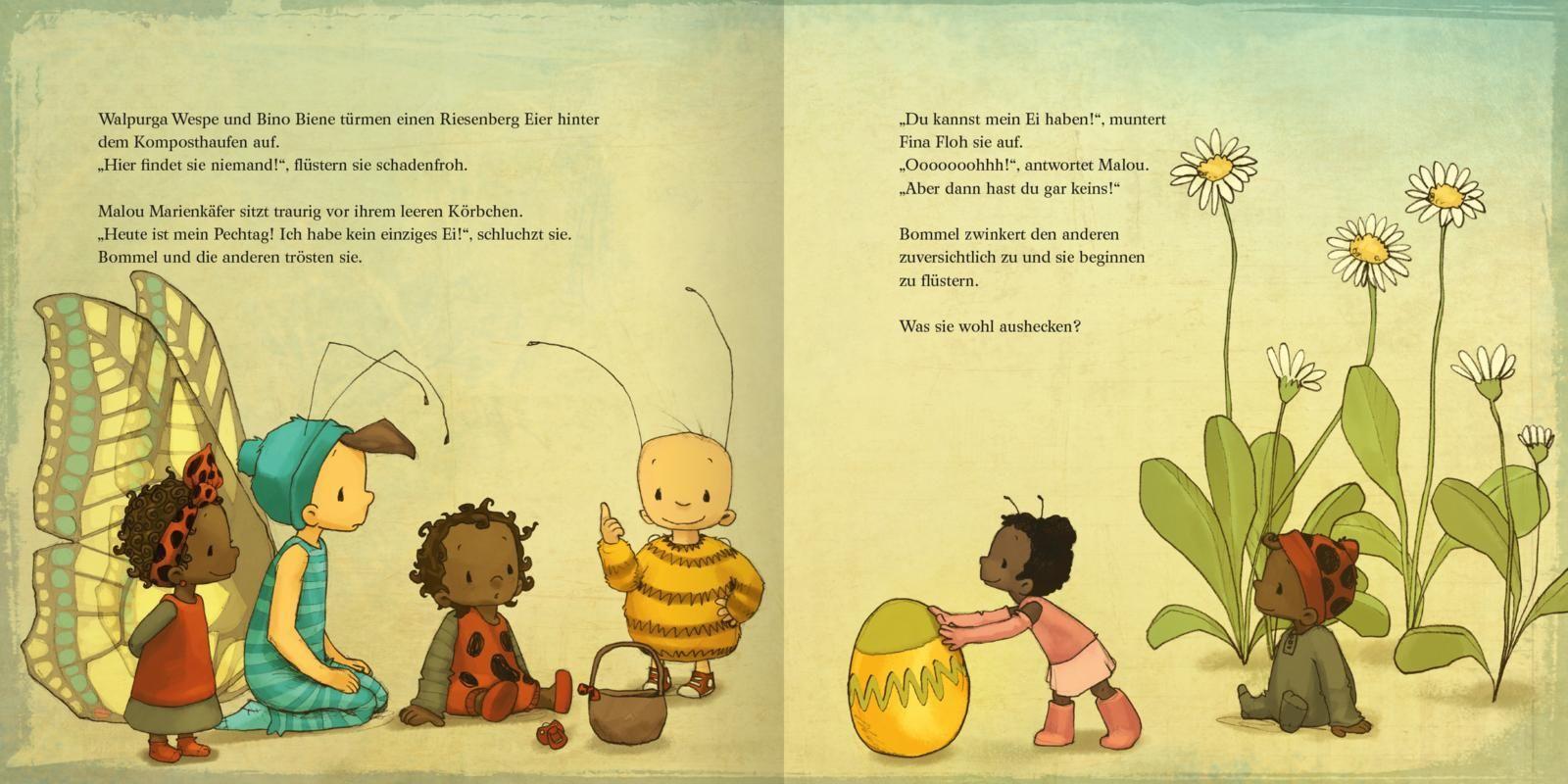 Die kleine Hummel Bommel feiert Ostern
