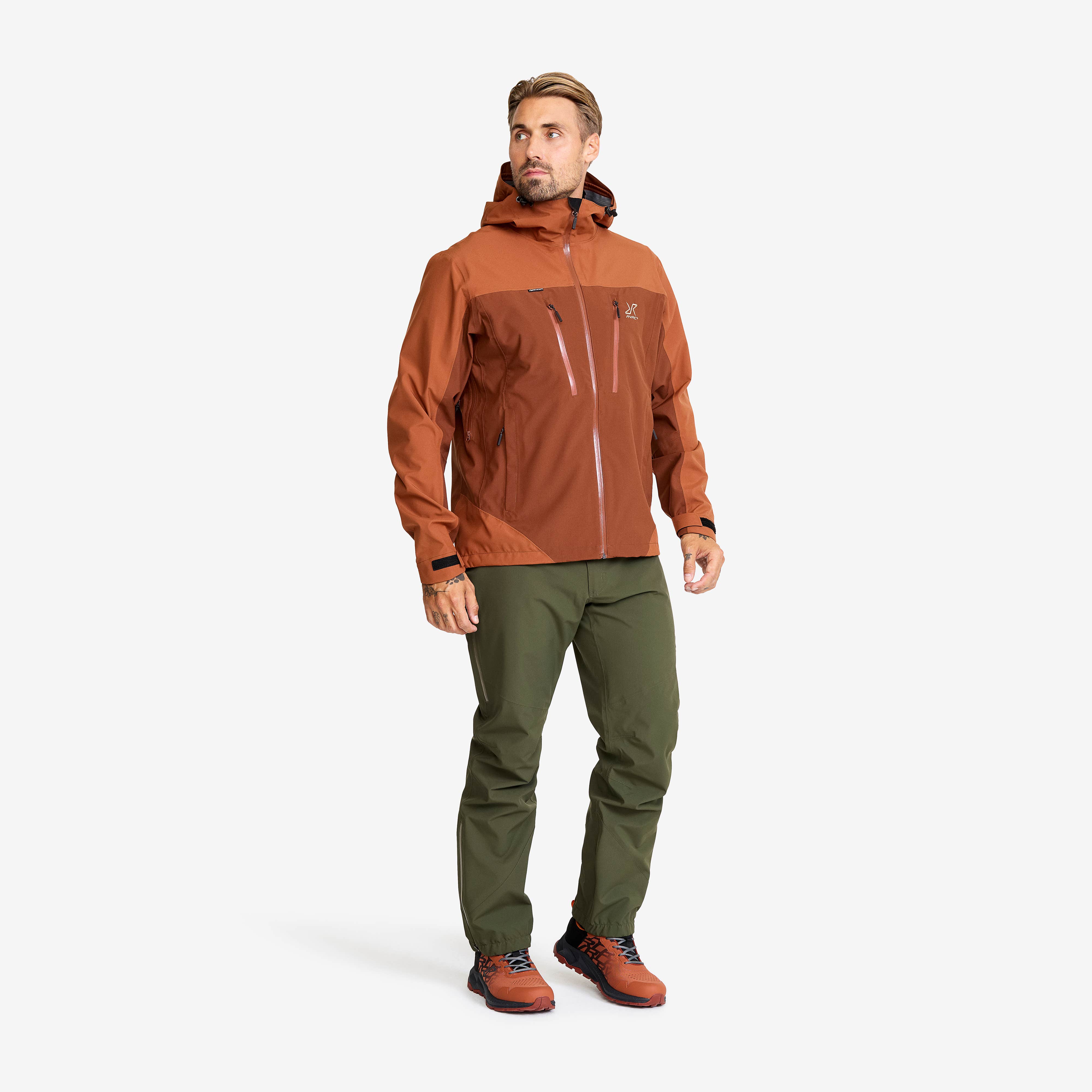 Silence Proshell 3L Jacket Herre Dusty Orange/Rusty Walnut