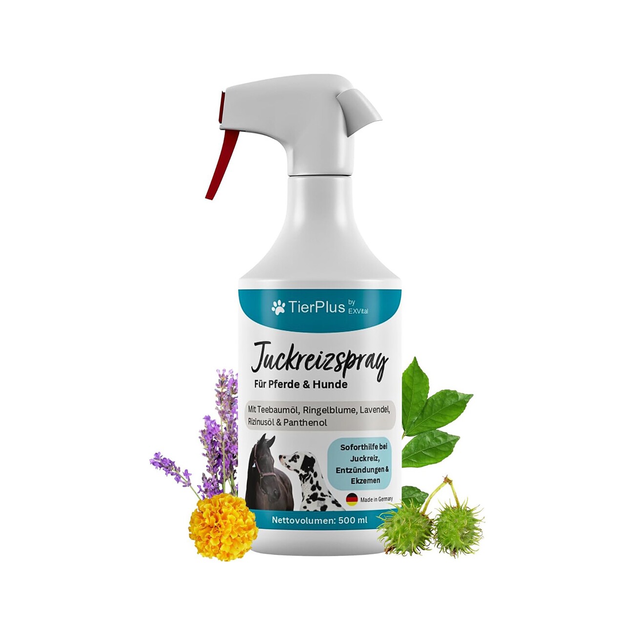 TierPlus ® Juckreizspray für Pferde & Hunde 500 ml