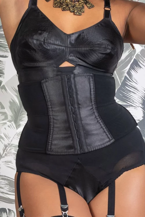 What Katie Did Waspie Glamour Nouveau in zwart