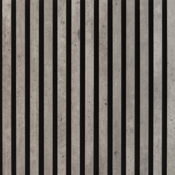 Lattenwand beton 260x52,6 cm, dikte 22 mm