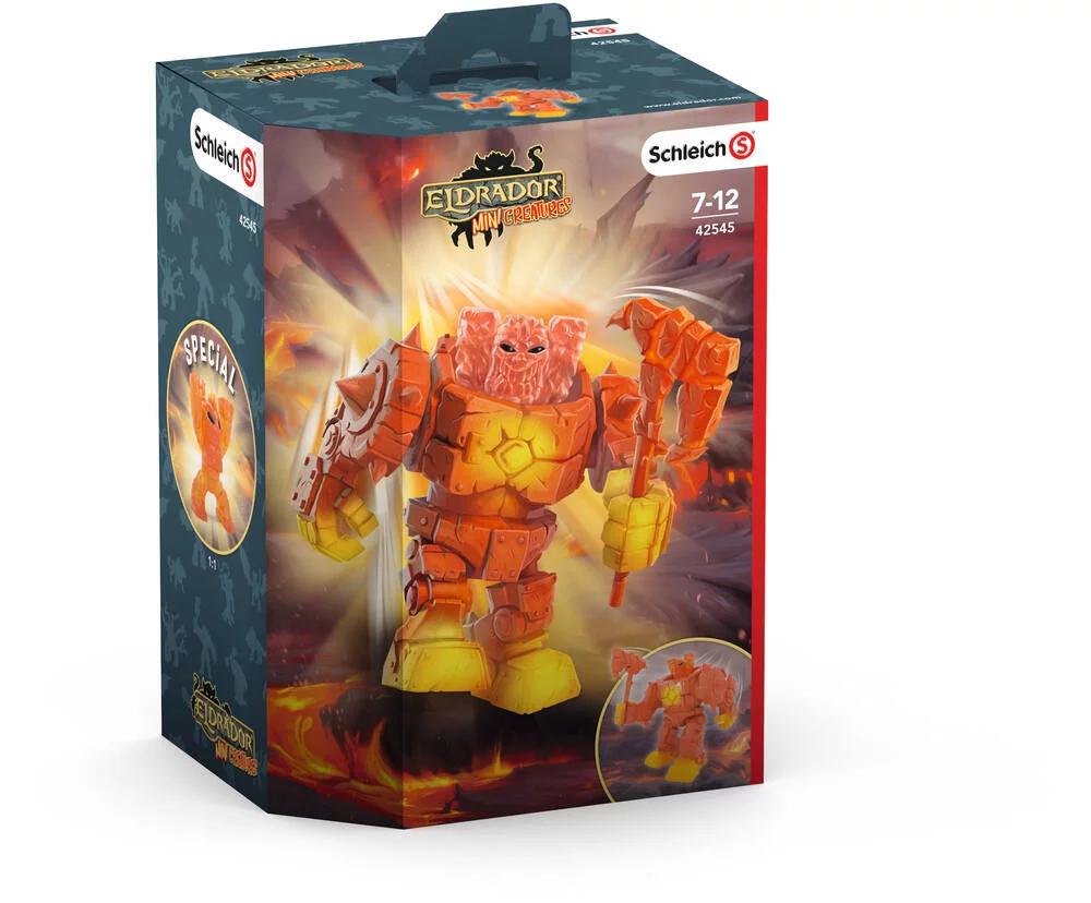 FIGURINE CYBORG DE LAVE