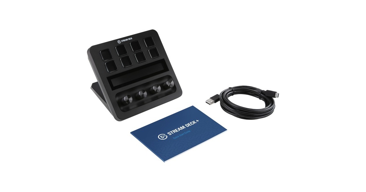 ElgatoStream Deck + keypad  (Zwart)