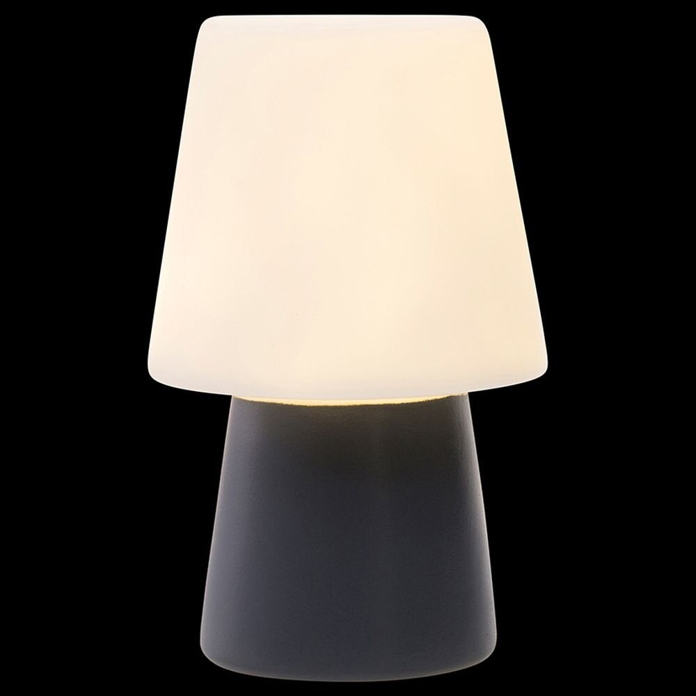 LED Mini Oplaadbare Tafellamp in Antraciet 0,5W 110lm