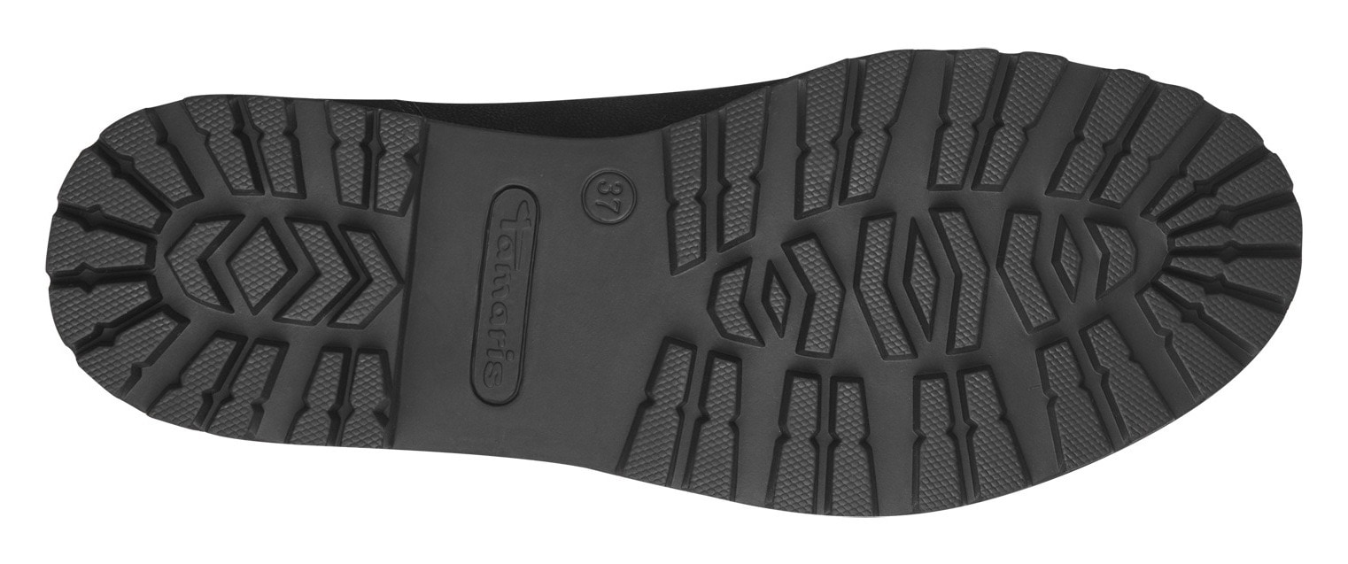 Tamaris Chelseaboots  in derber Optik