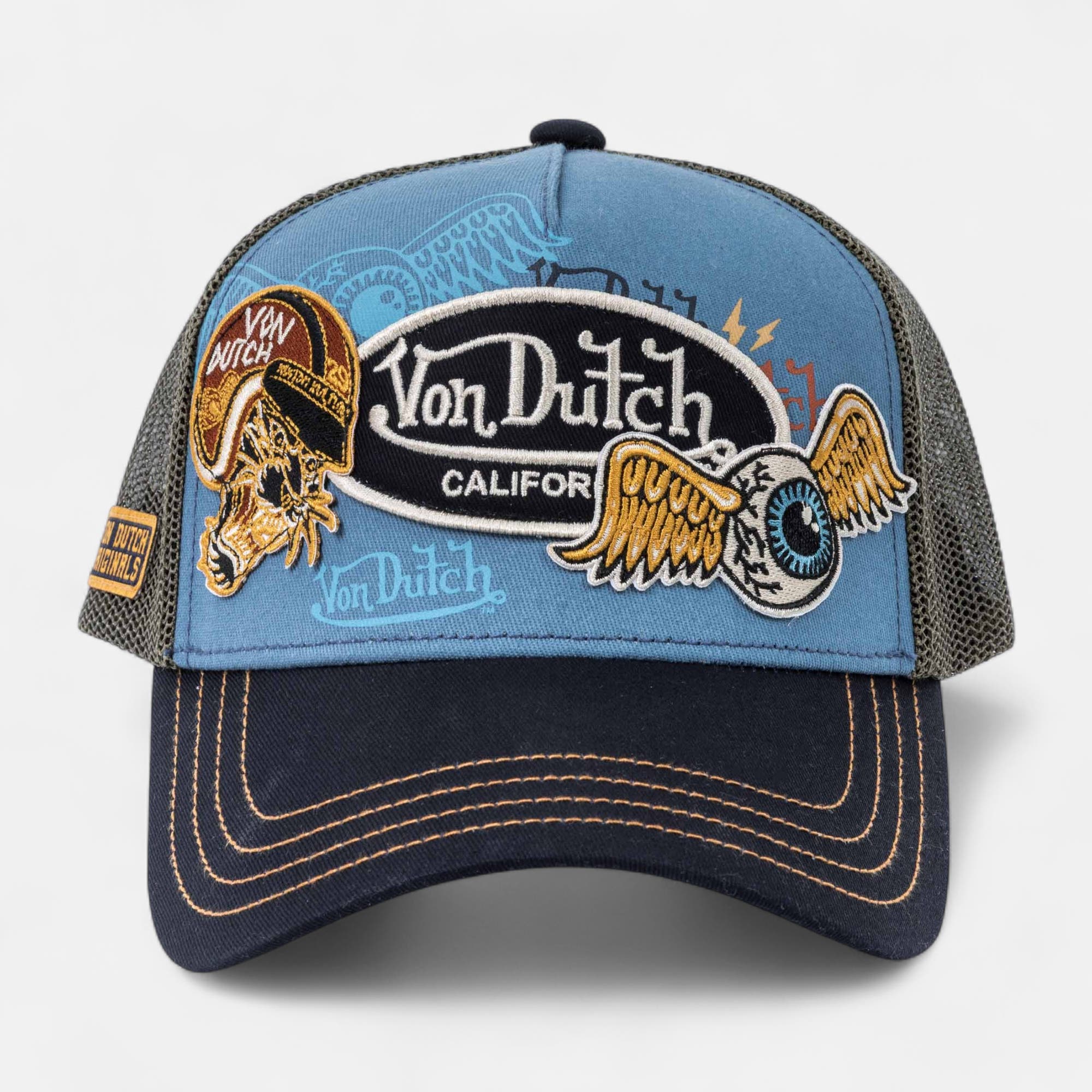 Casquette bleu