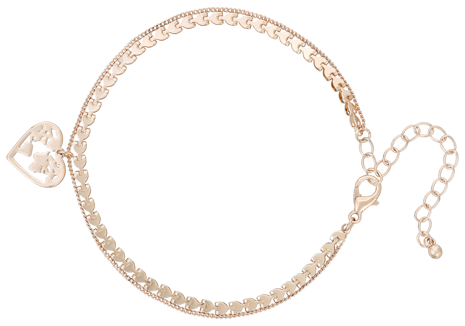 Armband mit Anhänger - Loving the World