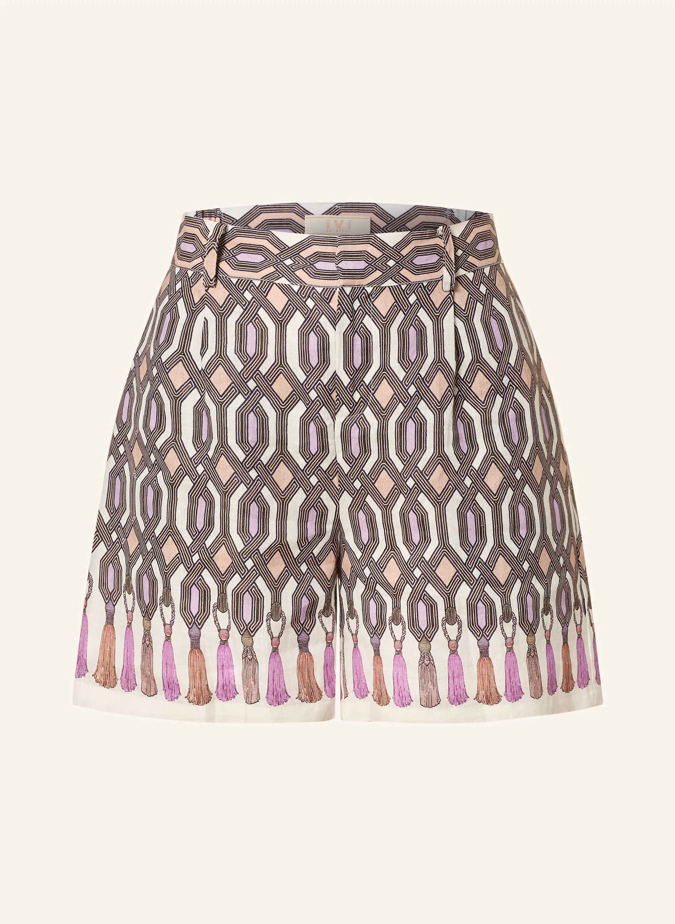 IVI collection Leinenshorts