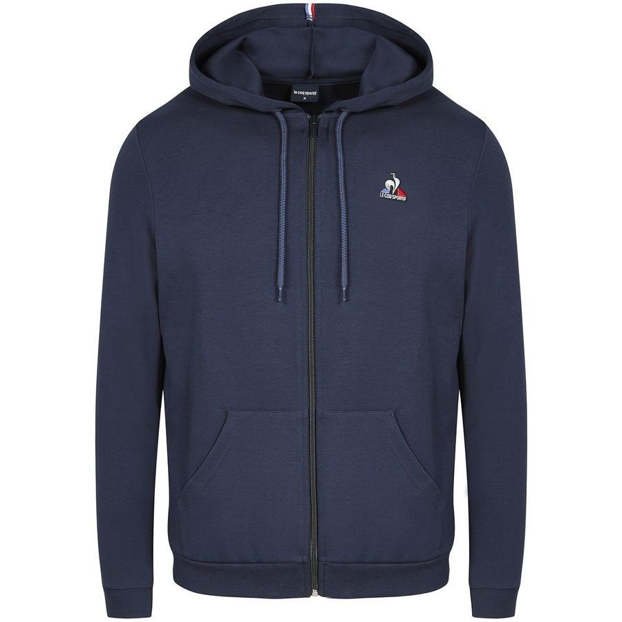 Le Coq Sportif Sweat à Capuche Essentials FZ - Bleu Marine