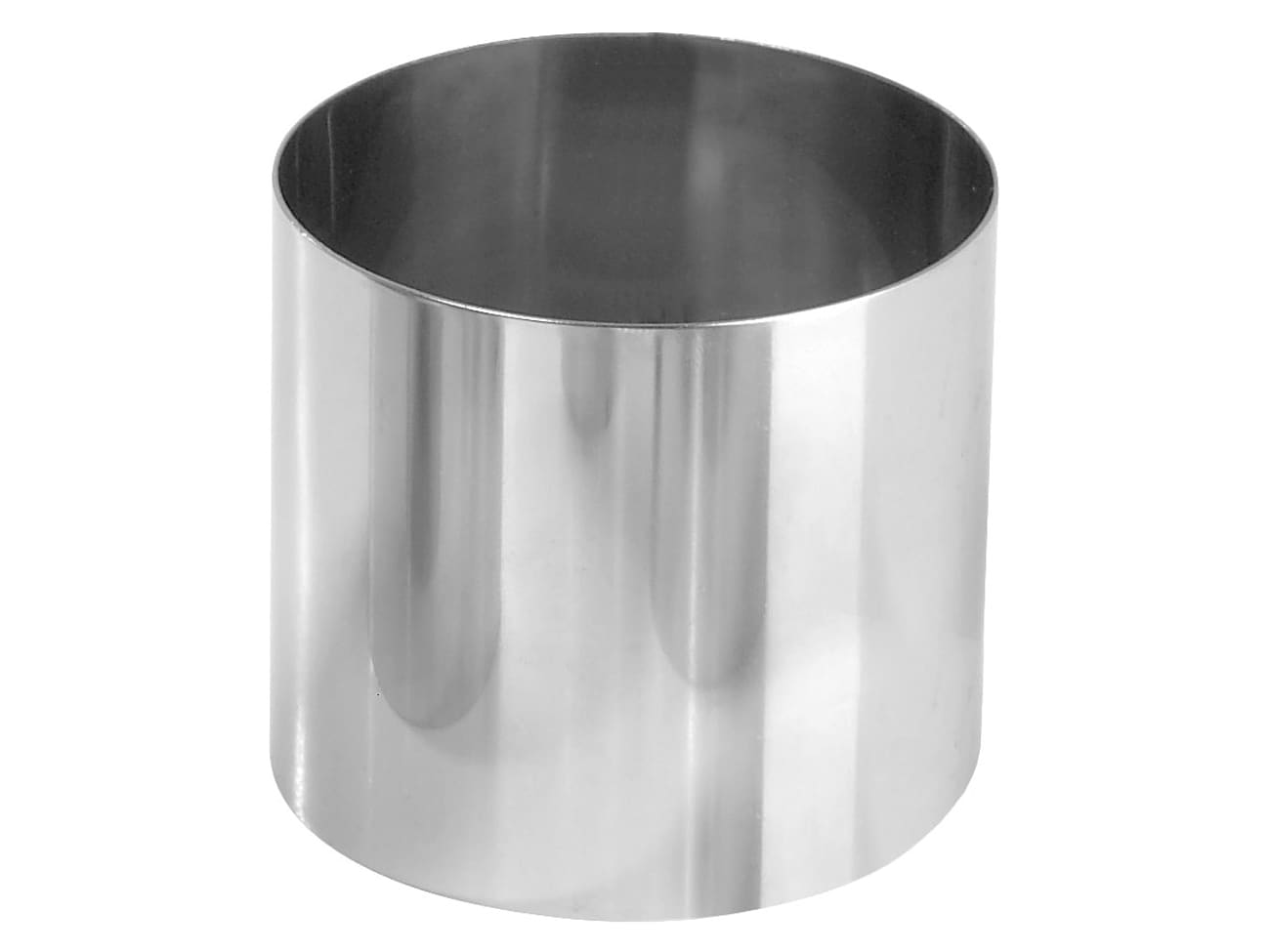 Cercle à mousse - inox - Ø 5 x ht 6 cm - Mallard Ferrière