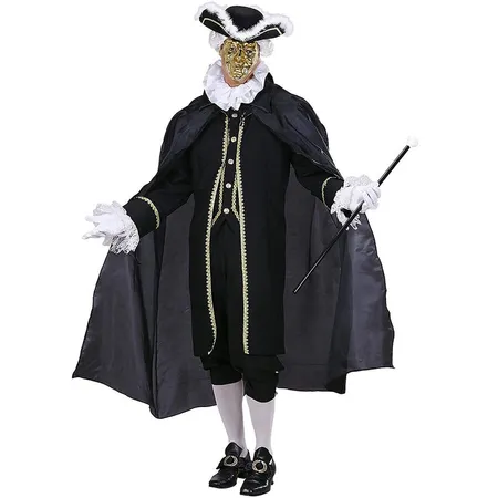 Widmann Dracula + Vampir Umhang / Länge ca. 130cm / mit Kragen