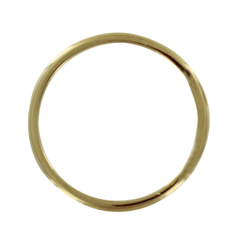 Bague Plaqué Or Alliance