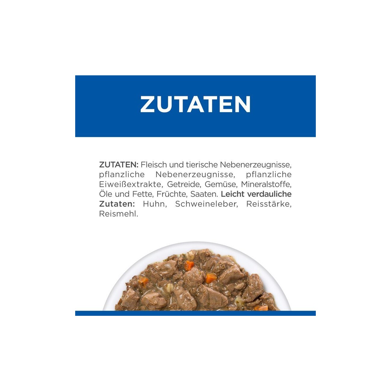 Hill's Prescription Diet Gastrointestinal Biome Ragout mit Huhn und Gemüse 24x82 g