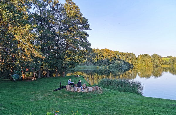 Außergewöhnlich Übernachten in der Outdoor Lounge Belau