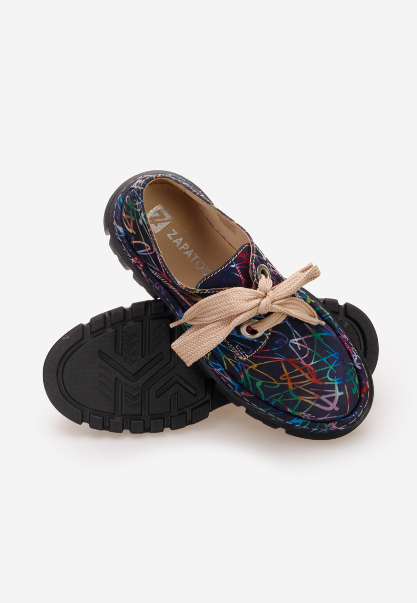 Chaussures casual femme en cuir multicolores Dasha V3