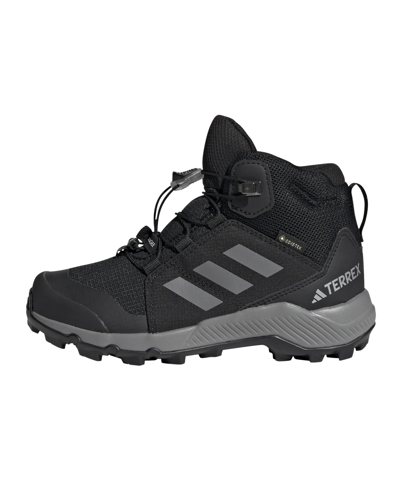 adidas Terrex Mid GTX Kids Schwarz Grau