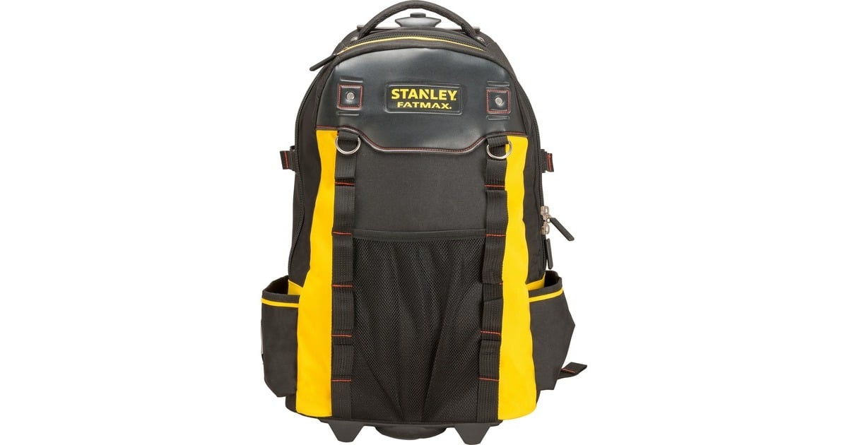 StanleyFatMax Gereedschapsrugzak op Wielen  (Zwart/geel)