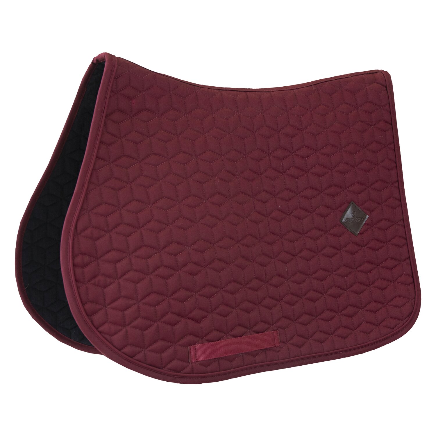 KENTUCKY Schabracke Basic - bordeaux - Warmblut/Dressur