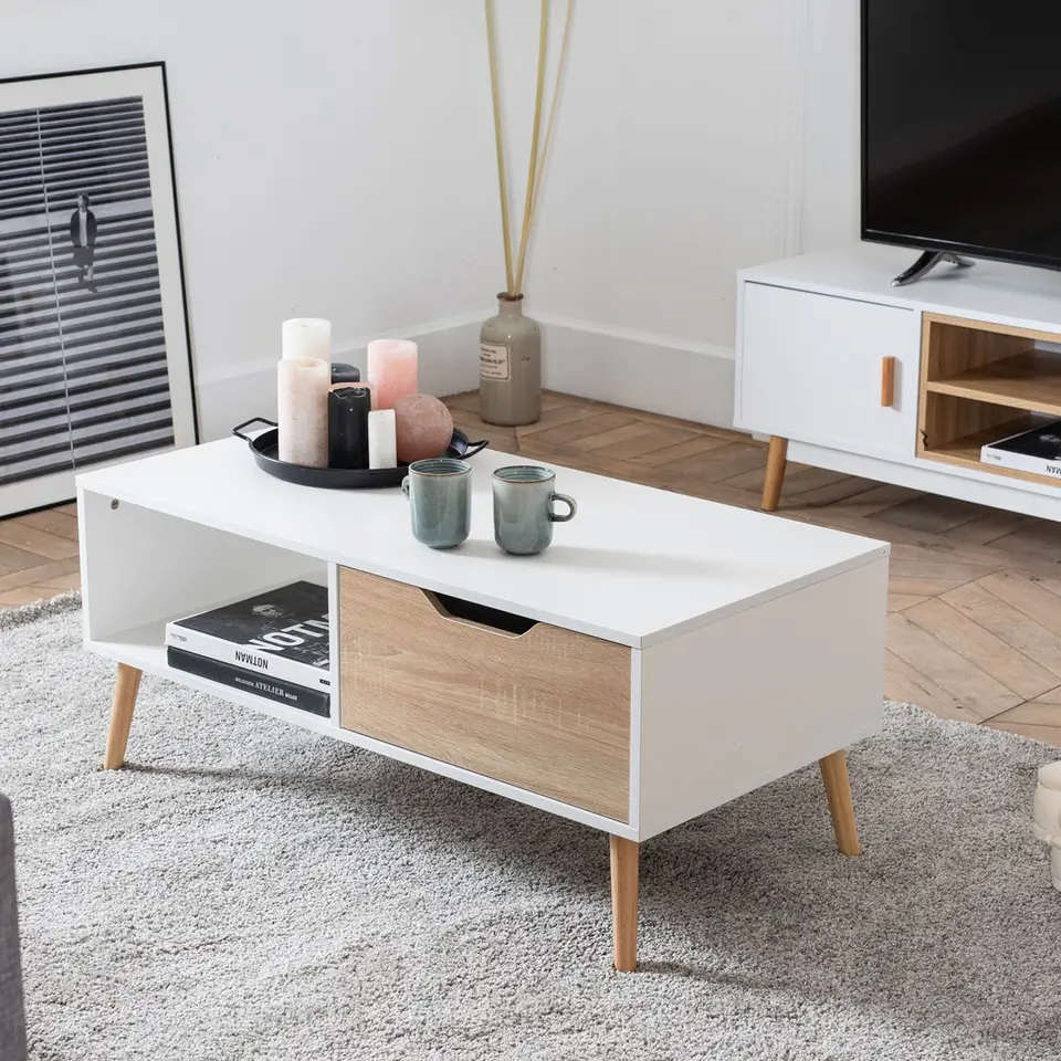 Happy Garden Salontafel FREJA - Wit - MDF