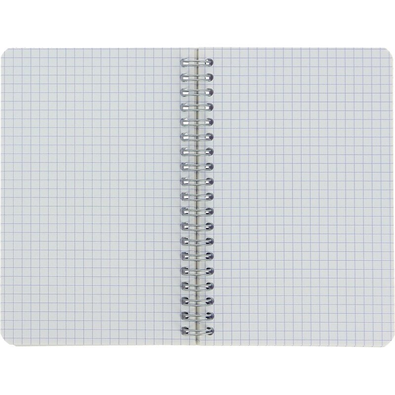Carnet Oxford Color Life 11x17cm petits carreaux 5mm 180 pages reliure spirale couverture carte coloris assortis