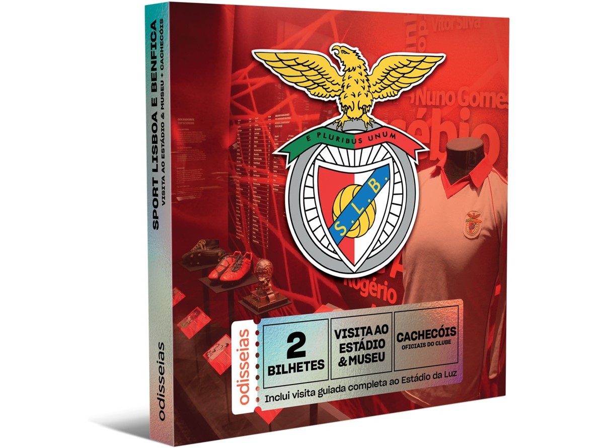 ENTRETENIMENTO ODISSEIAS SLB - TOUR ESTÁDIO