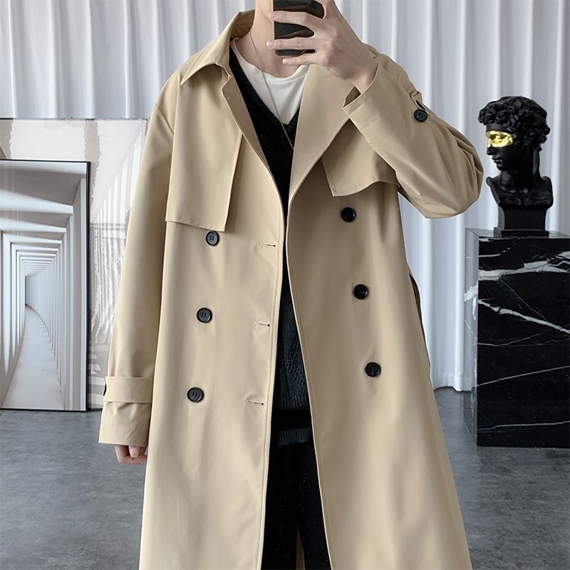 Bay Go Mall - Trenchcoat met dubbele rij knopen