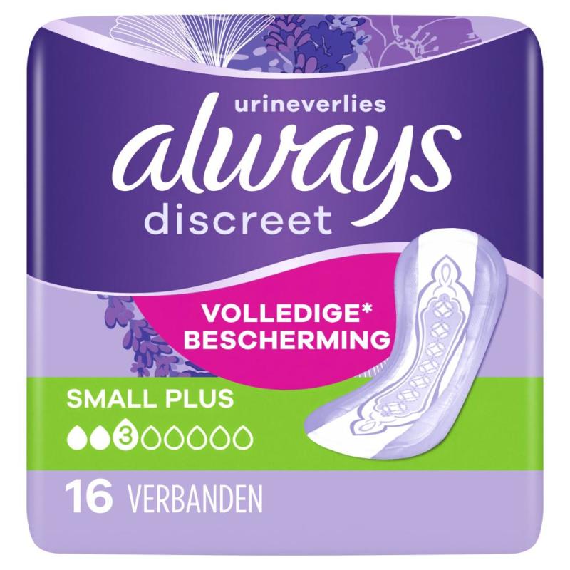 Always Discreet Night Small Plus 16 Stuks